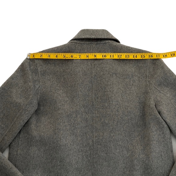 Theory Open Front Coat Double Face Wool Cashmere - Picture 4 of 7